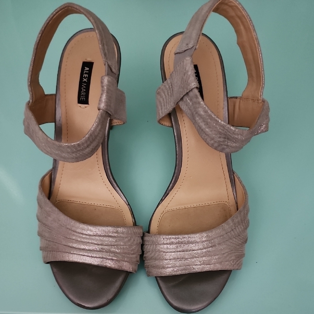 Alex Marie Metallic Sandals